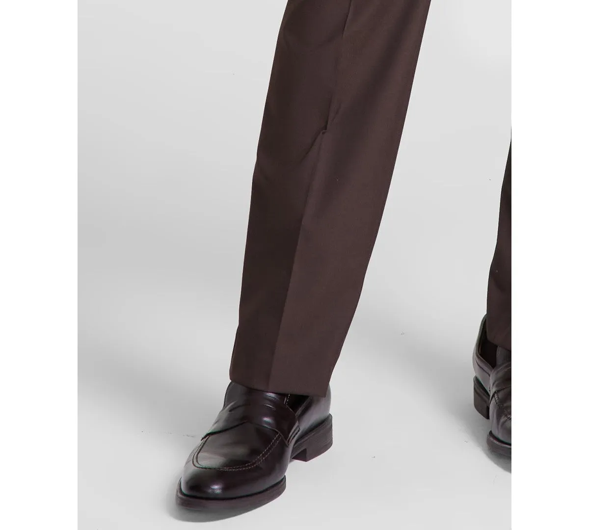 Michael Kors Mens Classic fit Dress Pants 36 / 30 Brown Solid