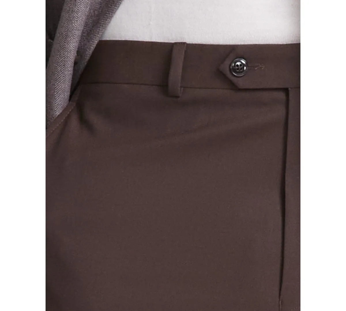 Michael Kors Mens Classic fit Dress Pants 36 / 30 Brown Solid