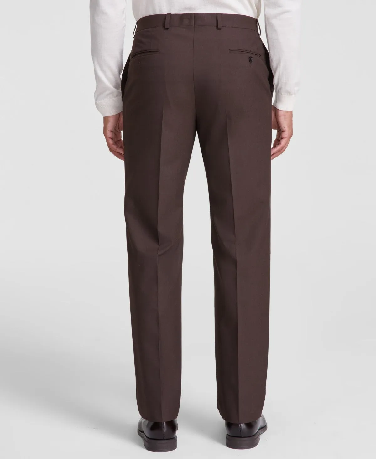 Michael Kors Mens Classic fit Dress Pants 36 / 30 Brown Solid