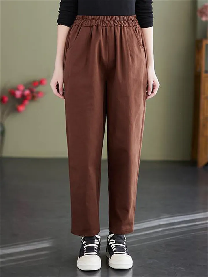 New Arrival Loose Soft Superb Casual Women's Pants
