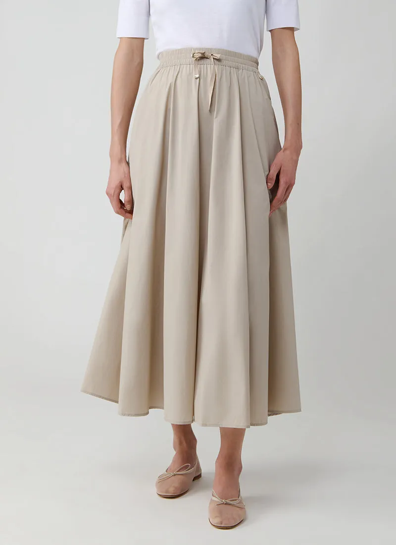 Nylon Stretch Skirt