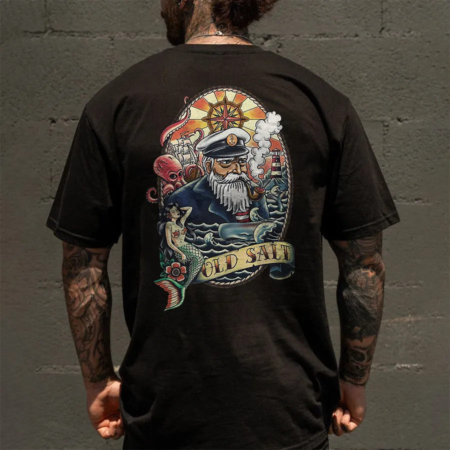 Old Salt Printed Men's T-shirt