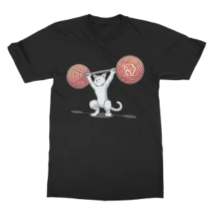 Olympic Snatch White Cat T-shirt (UK)