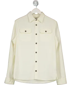 Paul & Shark Cream Corduroy Overshirt UK S