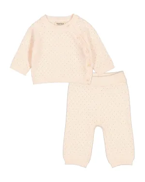 Pira/Toll Knit Lounge Set - Soft Rosa