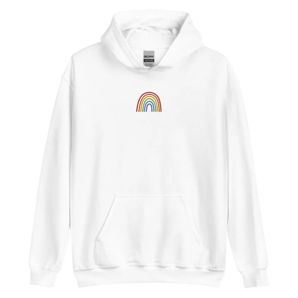 Rainbow Embroidered Hoodie