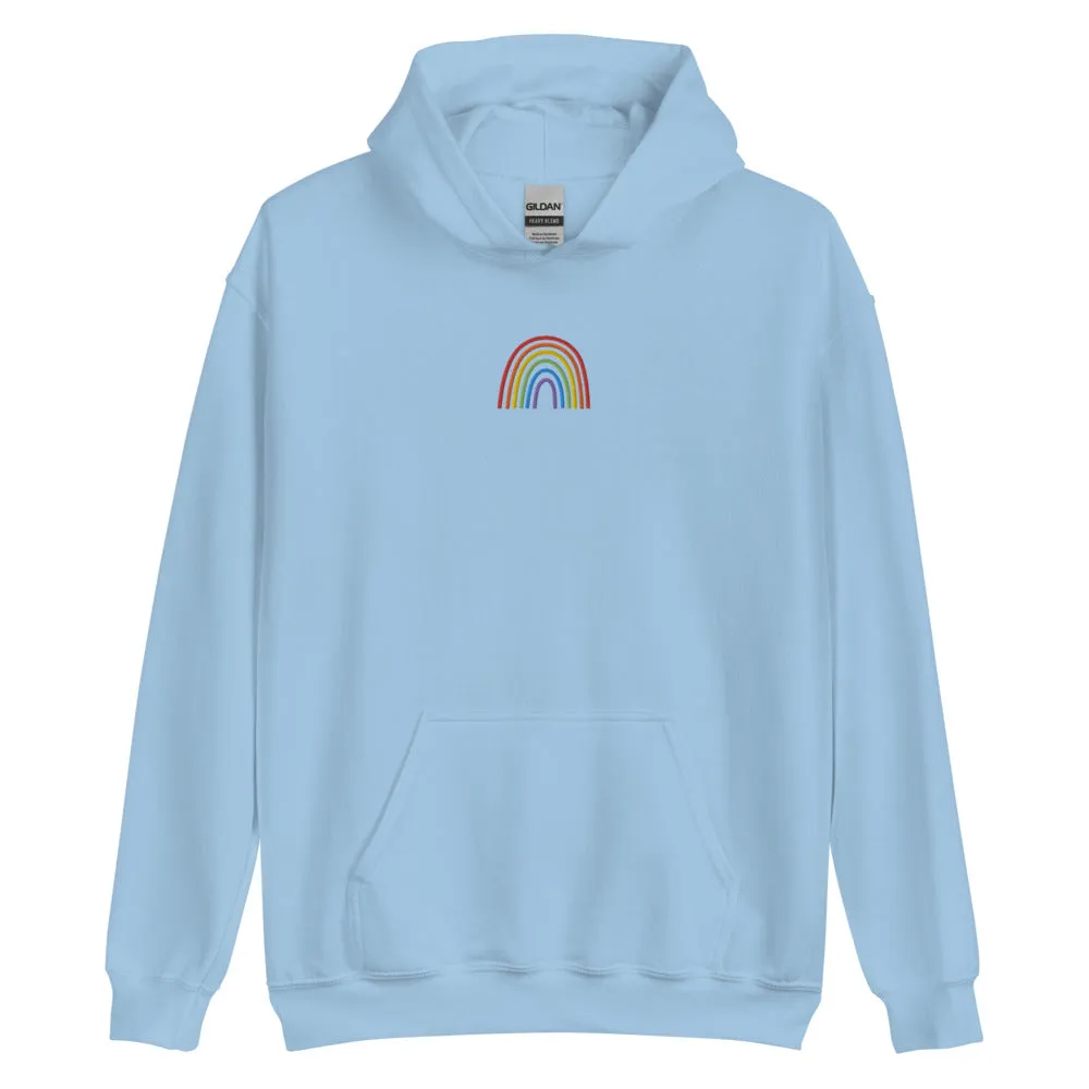 Rainbow Embroidered Hoodie