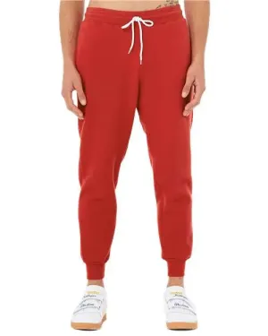 Red Bella Canvas Joggers