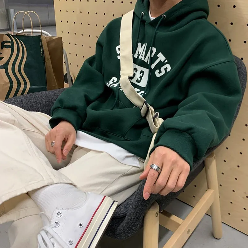 S8 No. 152 Green Lettered Hoodie