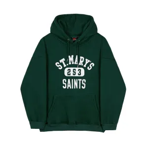 S8 No. 152 Green Lettered Hoodie