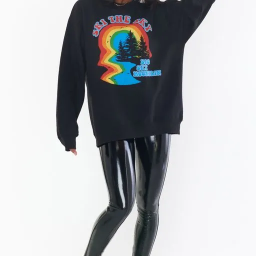 Stanley Sweatshirt ~ Ski the Sky