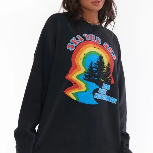 Stanley Sweatshirt ~ Ski the Sky