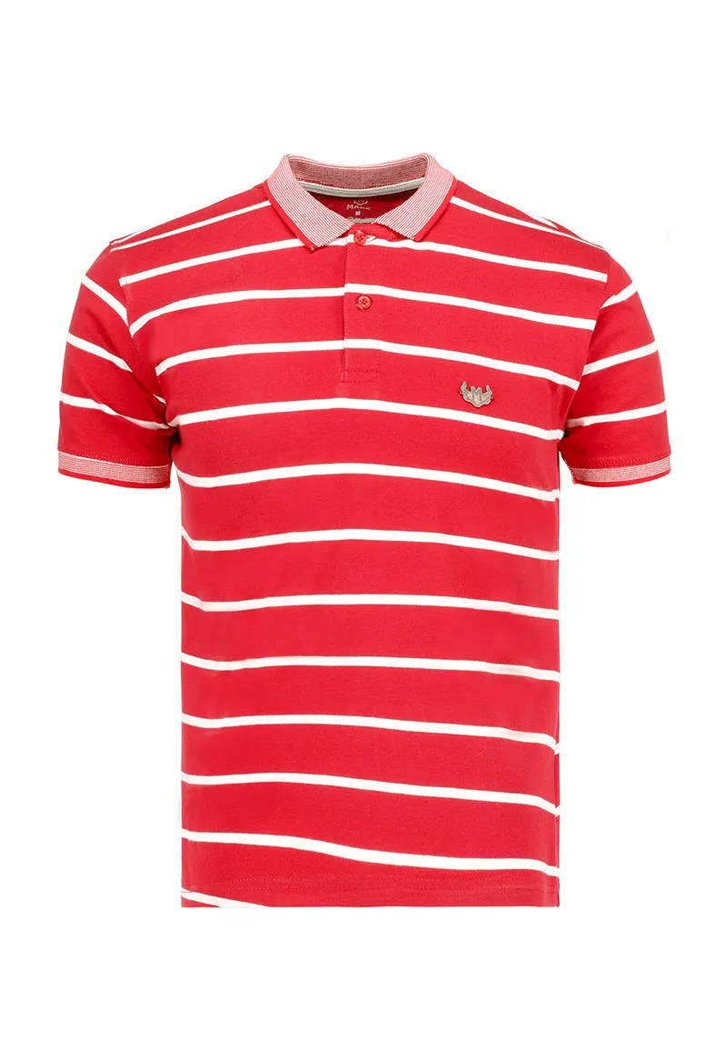 Striped polo