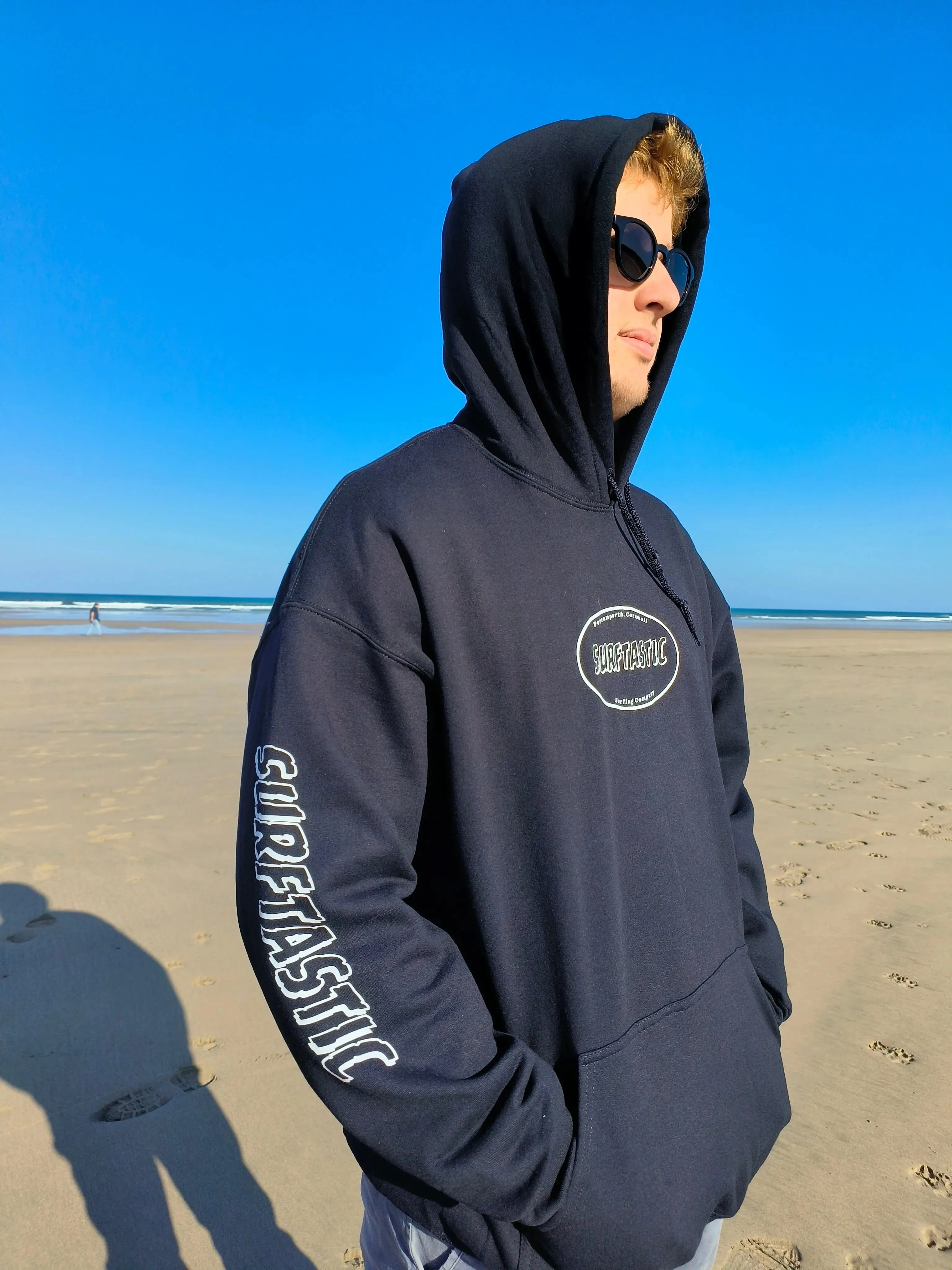 Surftastic Classic Hoodie - Black