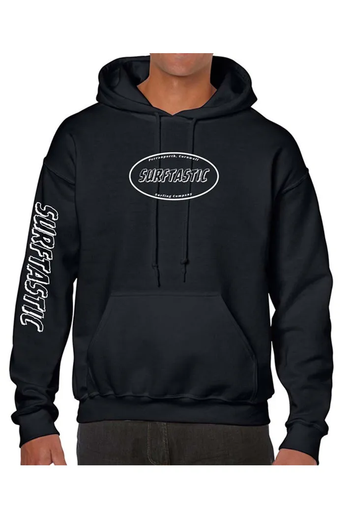 Surftastic Classic Hoodie - Black