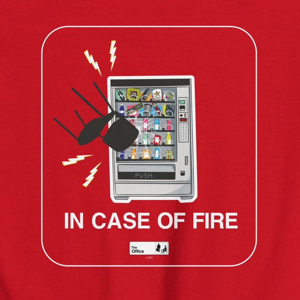 The Office In Case of Fire Crewneck Sweatshirt