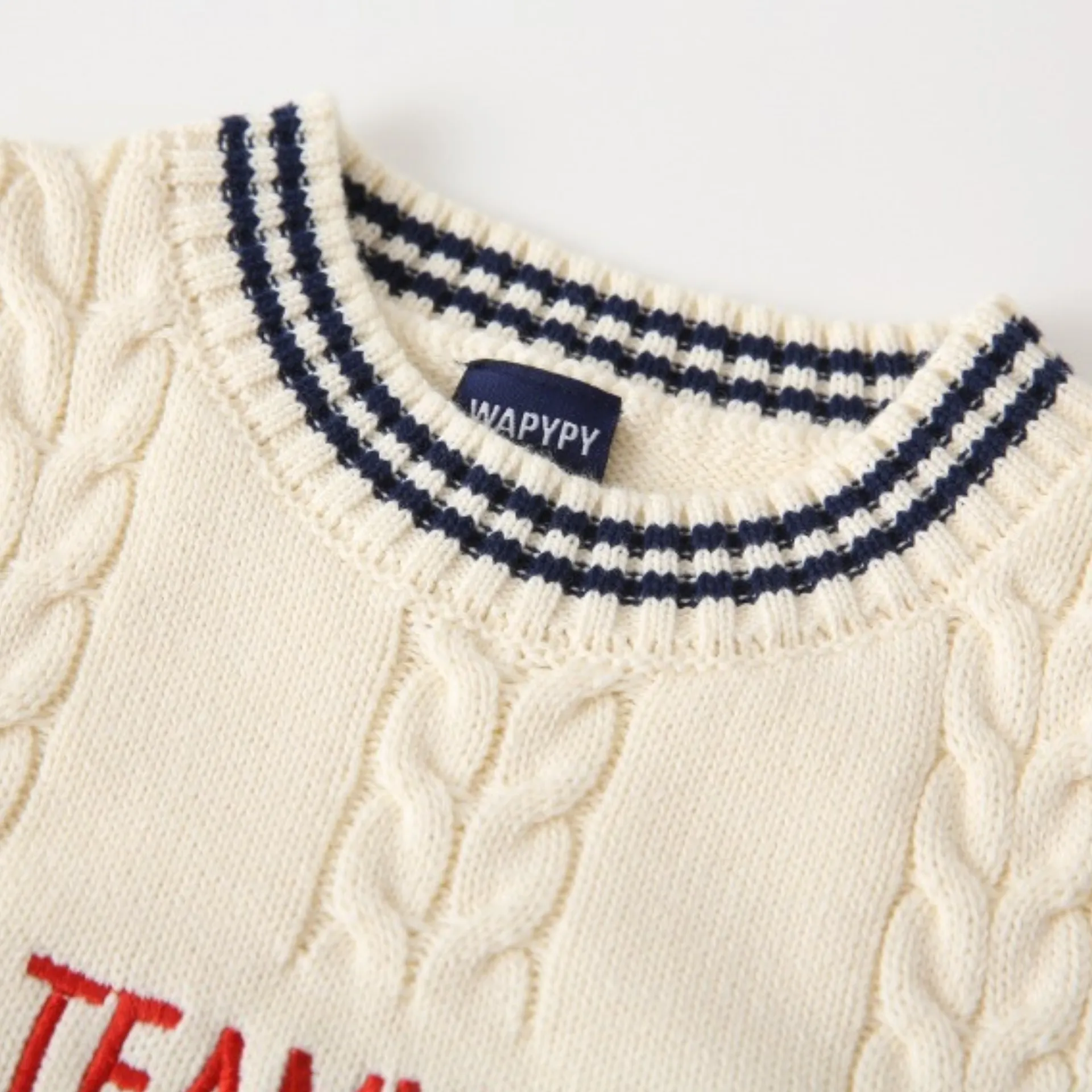 Toddler Boy Sweater Vest Bear Emblem