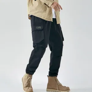 West Louis Multi Pocket Hip Hop Style Harem Joggers