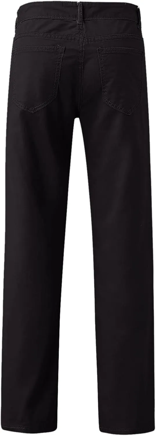 ZYXTIM Mens Straight Leg Ripped Skinny Jeans Slim Fit Solid Pleated Distressed Denim Pants Pencil Tapered Trousers